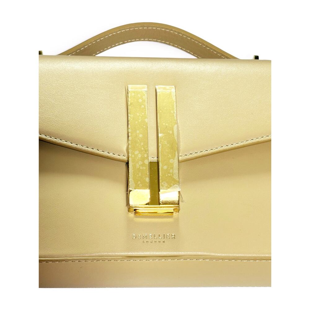 DeMellier London NEW The Vancouver Clutch Dune Smooth Leather Bag - Picture 9 of 10